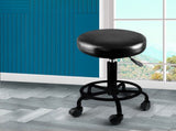 Levede 2x Salon Stool Swivel Bar Stools T4498-BKSTANDX2