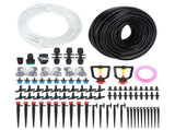 30m Drip Irrigation Kit Tubing Hose Nozzles Adapters Valves Drippers Set Garden Watering System V1294-YM0714-3111210221711