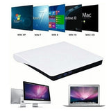 External DVD Drive, USB 3.0 Portable CD/DVD /-RW Drive, Optical Drive Slim DVD Player CD/ROM Burner V1192-AZ-W-26574