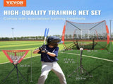 7x7 ft Baseball Softball Practice Net, Portable Baseball Training Net for Hitting Catching Pitching, V952-77YCDPJXLW77Z9CFSV0