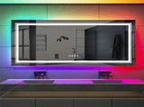 600x800mm LED Bathroom Mirror Anti-fog Illuminated Shatterproof V178-66714