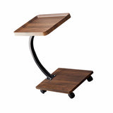 Sofa Side Table Stylish Simple Versatile Dual Layer Couch End Table for Living Room Bedroom Square V1294-YM0901-3116230019711