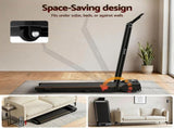 Everfit 3 in 1 Walking Pad Treadmill 12% Incline Foldable Under Desk Treadmills for Home Gym With TMILL-380H-2INC-L-BK