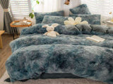 Grey Lucerne Botanical Quilt / Doona / Duvet Cover set V745-AQ030118Q3