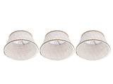 3Pcs Small Lamp Shades Hand Crafted Exquisite Soft Lightweight Dustproof High Luminousness Table V1294-YM0715-3119210304611