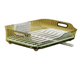 Dish Drying Rack Plastic Visualize Diversion Effluent Dish Diversion Rack for Chopsticks Bowl Plate V1294-YM0703-3118230120712