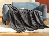 Throw Blanket for Couch 50 x 60 inches Knit Woven Blankets Cozy Lightweight Decorative Throw for Bed V1189-WXFWAL-20260319-01602
