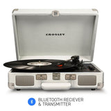 CROSLEY Crosley Cruiser White Sands - Bluetooth Portable Turntable V177-IW-CRIW8005F-WS4