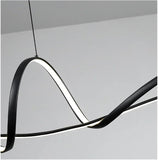 BAMDECOR A210 Modern LED Linear Pendant Lights with Dimmable LED and Adjustable Hanging Length 120cm V255-BAM-A210-L120