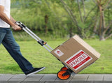 Folding Hand Truck, 140 kg Load Capacity, Aluminum Portable Cart, Convertible Hand Truck and Dolly V952-KZDSTHC500B01UEHNV0