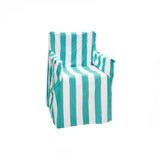 Rans Alfresco 100% Cotton Director Chair Cover - Striped Ocean Blue V442-RAN-COUCHC-DIRECTORSTRIPED-OCEANBLUE-SH