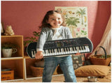 Black 44 Key Portable Mini Keyboard with 100 Tones, 50 Rhythms, and Headphone Output LSB-69024