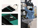 Tool Storage Bag Oxford Cloth Tool Bag Multifunctional Tool Organizer Durable - black - green - Size V1106-148-243192-BLA-REGULAR
