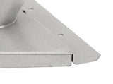 Satellite Pipe Adapter Easy to Install Weather Resistant Aluminum Alloy Satellite Pole Mount Adapter V1294-YM0901-3114240087111