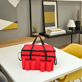 Portable Insulation Bag Insulated Picnic Food Bag for Travel Outdoor Style 1 Set V1366-AZ2-W-21582
