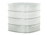 Transparent Dish Dust Cover Dustproof Multi Layer Dish Cover Multifunctional Food Cover 4 Layer V1294-YM0521-3118230076512