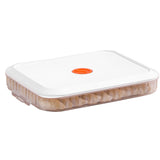 Food Pan Dumpling Storage Box Plastic Noodle Organizer Box with Lid for Kitchen Cooking V1294-YM0901-3118230440811