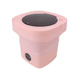 6.5L Washing Machine Folding Portable Automatic Deep Cleaning Wash and Spin Dry Washer with Water V1294-YM0703-3113230146819