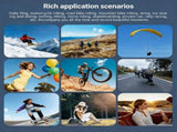 Full HD Handheld Action Camera with 16GB Memory, Portable Pocket Gimbal Camera for Outdoor Travel V1232-YDXJ003