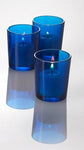 40 Pack Blue Glass Votive Tealight Candle Holders House Party Cenrepiece Xmas Wedding Decor Glass V382-BLUCHX40