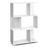 Artiss Bookshelf 3 Tiers - NINA White FURNI-E-DIS-AKEI-WH