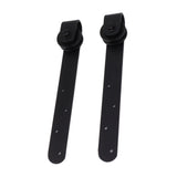Barn Door Hardware Kit Mini Quiet Slide Easy to Install Carbon Steel Sliding Door Pulley Track Kit V1294-YM0706-3114230086211