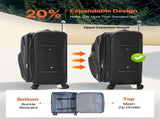 Softside Expandable Luggage with Spinner Wheels, 71 cm Softside Large Luggage, Lightweight V952-BYKSTXBYHS2881CTJ001V0