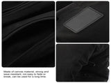Heavy Duty Canvas Tool Roll Bag with Zipper Pouch for Car Motorcycle Storage V1192-AZ-W-25329