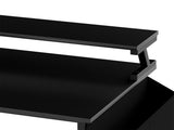 Levede L Shaped Gaming Desk with Storage Drawers Black DH1072-BK-AU