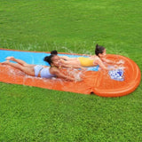 Bestway Water Slide Kids Slip 488cm Dual Slides Inflatable Splash Pad BW-SLIDE-D-52328