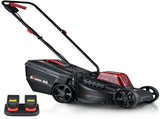 BAUMR-AG 450CX 40V SYNC Cordless Lawn Mower Kit, Fast Charger, 2 x 4Ah Battery, 320mm Grass Cutting V219-MOWCLSBM45CA