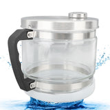 Distilled Water Container Replacement Storage Collection Bottle Glass Jar for Home Beauty Countertop V1366-AZ2-W-18657