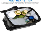 Mesh Shower Caddy Tote Bag, Portable Toiletry Bag Bath Organizer for College Dorms, Gym, Camp, Women V1258-DP02-C-628