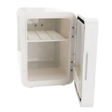 6L Skincare Fridge Dual Use Small Refrigerator with Mirror and LED Touch Light for Bedroom Beauty V1294-YM0901-3113240131412