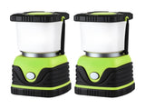 Weisshorn 2-Pack LED Camping Lanterns, 1000LM Super Bright Waterproof Portable Emergency Tent Lights CP-LT-1KLM-1SET-GR
