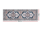 Artiss 80 x 180 cm Washable Runner Area Rug No Hard Glue Quilt-Like Soft for Home Decor, 0.5cm FLR-4857-80X180-BL