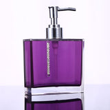 5PC/Set Acrylic Bathroom Accessories Bath Cup Bottle Toothbrush Holder Soap Dish V1294-YM0722-JYJJ19606-5