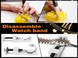 148Pcs Watch Repair Kit Set with Case for Watchmakers and Collectors V1369-AZ3-W-21257