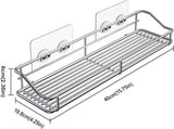 Storage rack for the bathroom, shower and kitchen - uses traceable transparent glue - no drilling V1259-DP01-BO-524