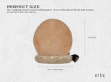 USB Colour Changing Egg Shape Himalayan Pink Salt Lamp Color Change LED Light V238-SUPDZ-43047433798