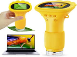 Student Digital Microscope for Kids Portable 1000x Magnification Handheld Scope with 2 Inch HD V1107-CS-ETXWJH