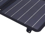 10W Portable Solar Charger 5V Monocrystalline Foldable Solar Panel with USB C USB A Outputs V1294-YM0901-3114250033811