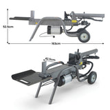 Yukon 12 Tonne Electric Hydraulic Log Splitter Heavy-Duty Firewood Splitter LOG-ELE-12V