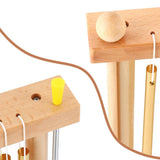 20 Note Chime Wind Chime 20 Bars Instrument with Mallet Chime Table Wind Chime Bar V1192-AZ-W-5595