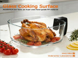 6.0QT Glass Air Fryer with Touchscreen Control 1500W, Power-Off & Overheat Protection, Adjustable V1107-CS-ZAILXA20