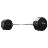 Everfit 68kg Barbell Set Weight Plates Bar Lifting Bench 168cm FIT-K-BB-SET-60KG