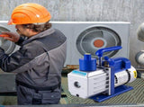Vacuum Pump 4.8CFM 1/3HP Air Vacuum Pump HVAC A/C Air Refrigerant Rotary Vane Vacuum Pump Single V952-4.8CFM1/3HPZKB3F1V3