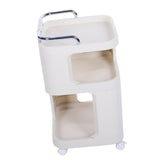 Rolling Utility Cart with Handle Multi Functional Trolley for Office Living Room Movable V1294-YM0901-3116250017111