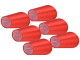 6PCS E14 Lamp Shade Fabric Lampshade Table Lamp Ceiling Lamp Shade for Bedroom Living RoomBright Red V1294-YM0715-3119210283111