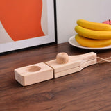 Wooden Plantain Press Light Brown for Authentic Caribbean Cooking V1366-AZ2-W-25070
